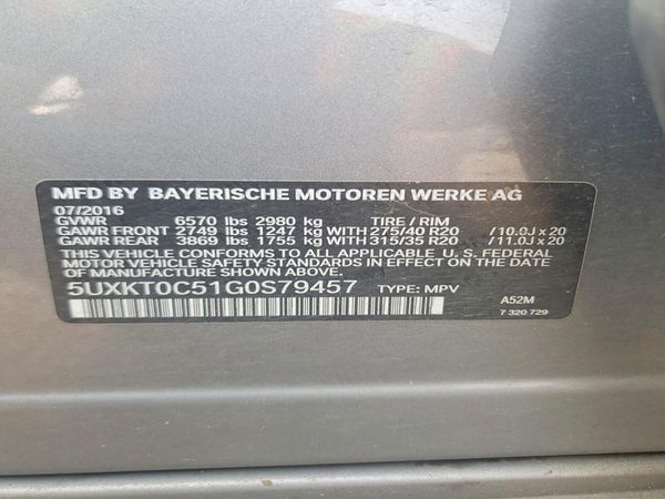2016 BMW X5 xDrive40e
