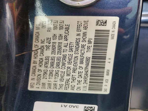 2023 HONDA CR-V EX