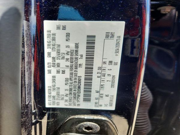 2021 FORD F150