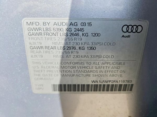2015 AUDI Q5 Premium Plus