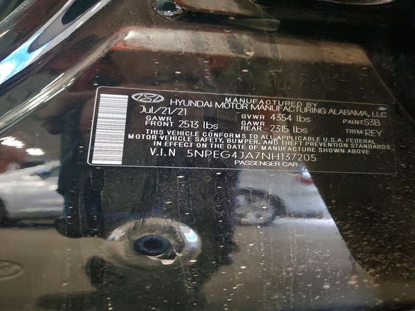2022 HYUNDAI SONATA
