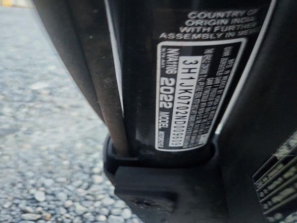 2022 HONDA ALL OTHER