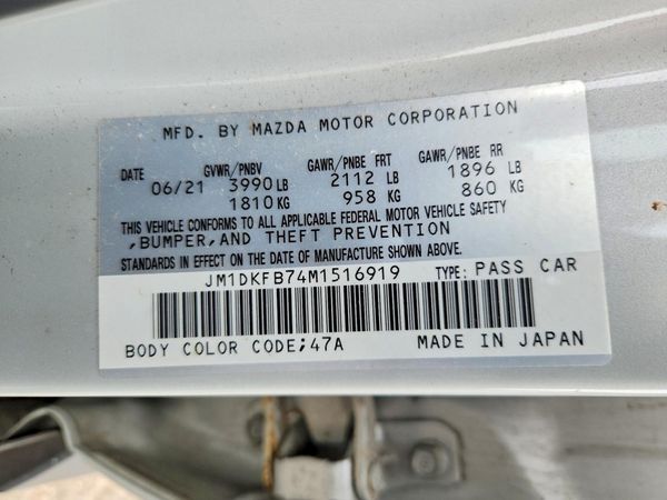 2021 MAZDA CX-3 Sport
