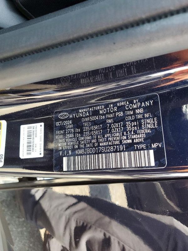 2025 HYUNDAI TUCSON Blue