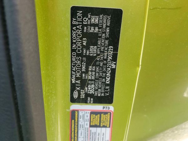 2018 KIA SOUL Base
