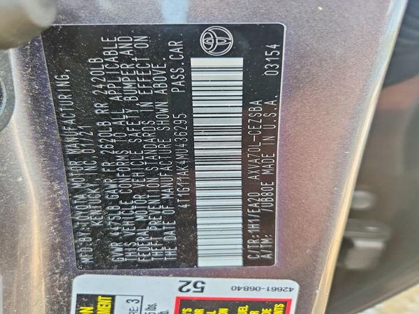 2021 TOYOTA CAMRY SE