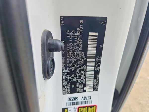 2013 TOYOTA SIENNA
