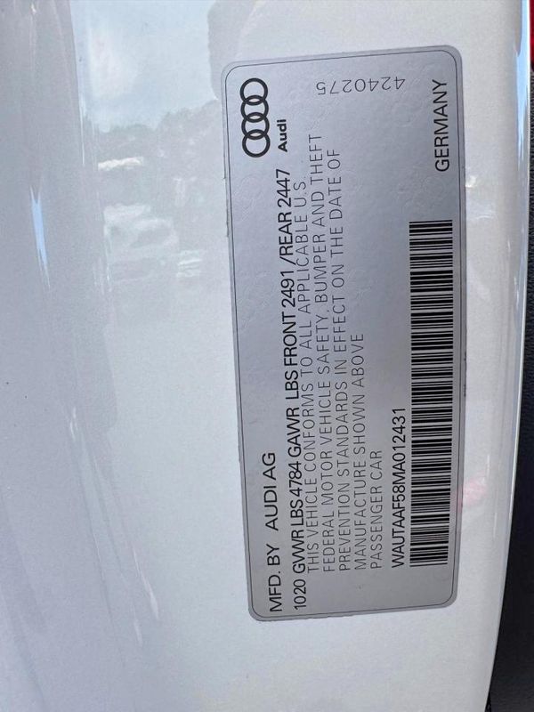 2021 AUDI A5