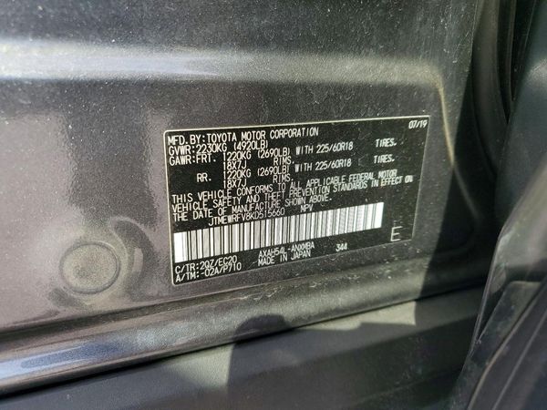 2019 TOYOTA RAV4 XSE HV 4WD