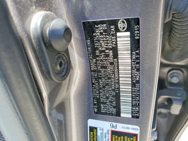 2017 TOYOTA CAMRY LE/SE/XLE/XSE