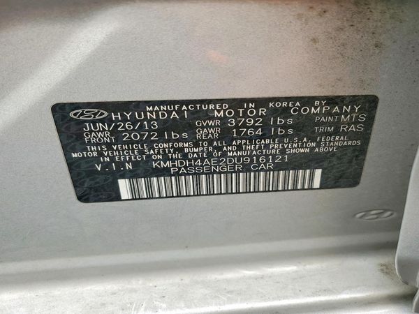 2013 HYUNDAI ELANTRA