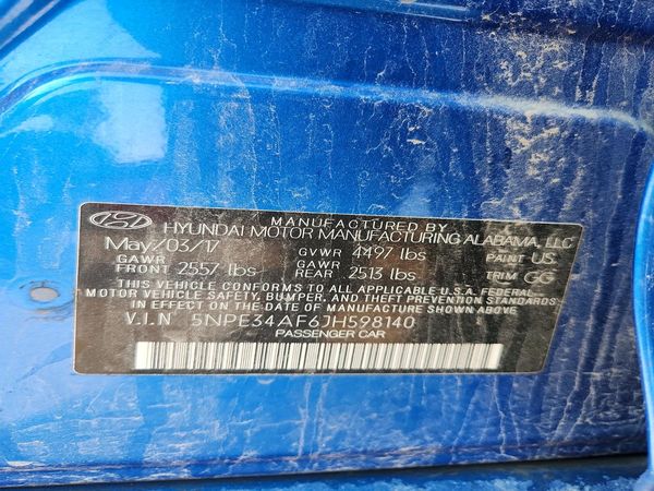 2018 HYUNDAI SONATA