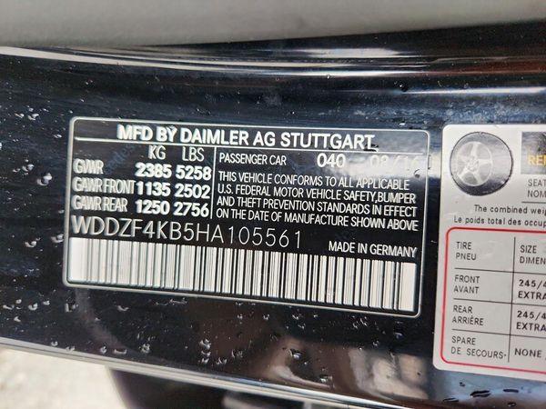 2017 MERCEDES-BENZ E E300-4M