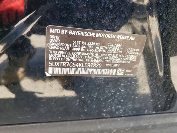 2019 BMW X3 sDrive30i