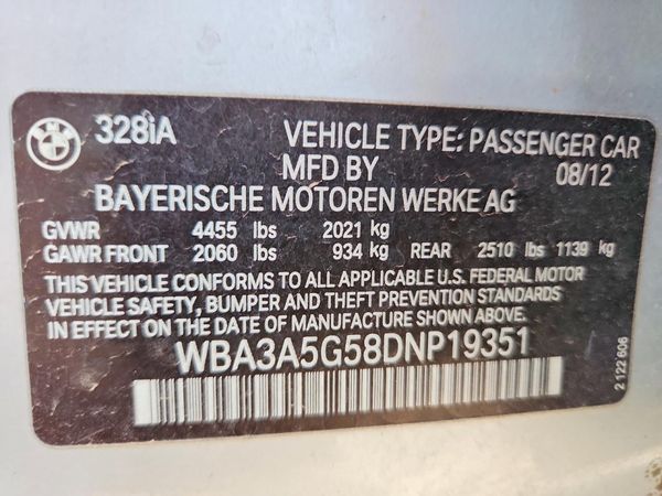 2013 BMW 328