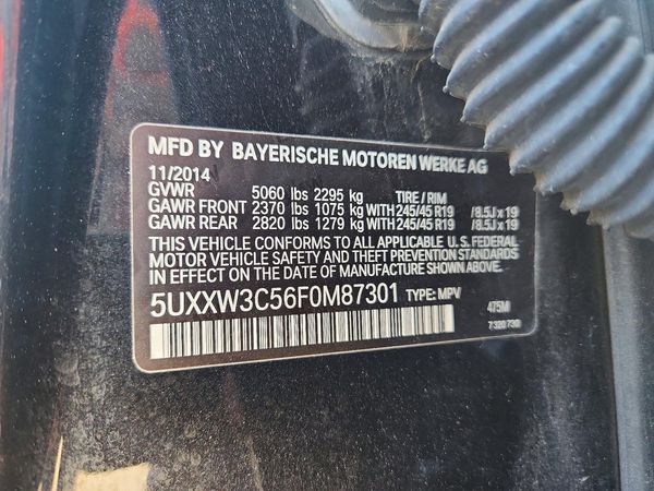 2015 BMW X4 xDrive28i
