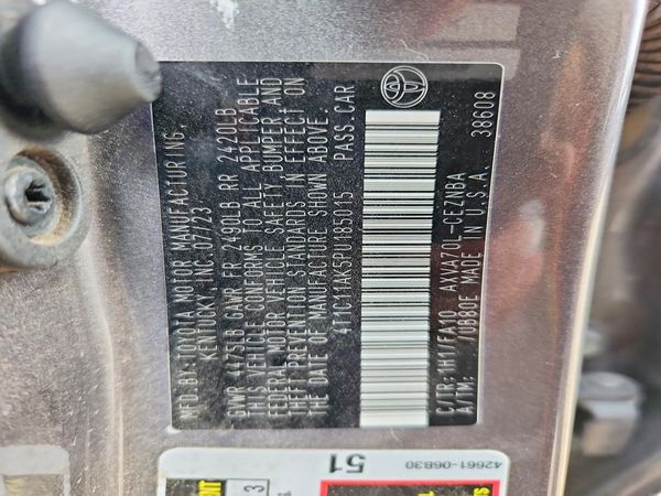 2023 TOYOTA CAMRY