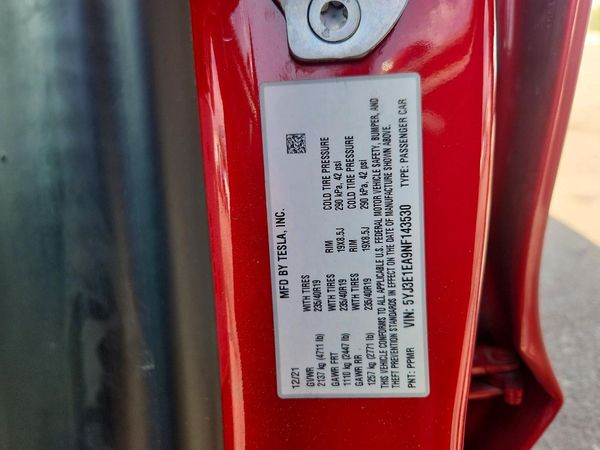 2022 TESLA MODEL 3