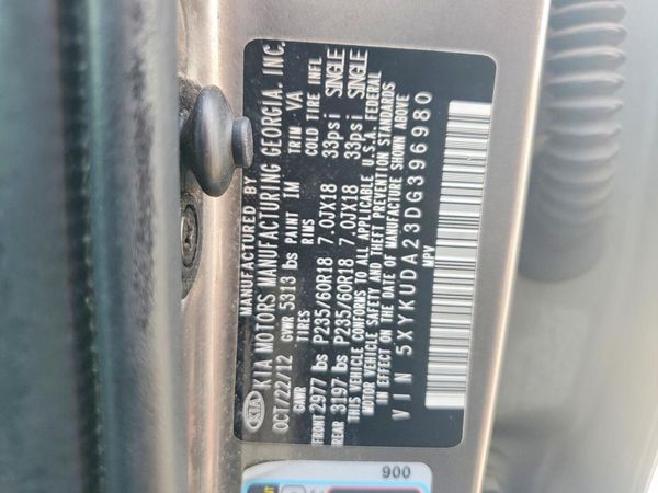 2013 KIA SORENTO EX