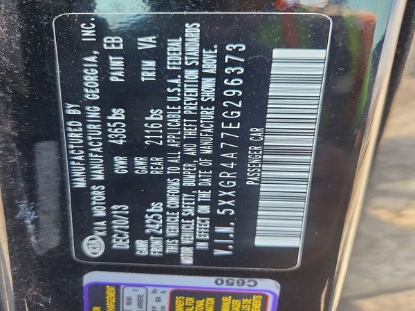 2014 KIA OPTIMA 2.0 SX Full Option