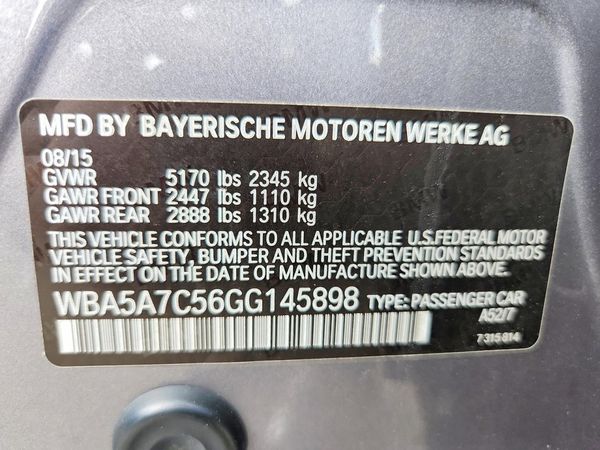 2016 BMW 528 xDrive