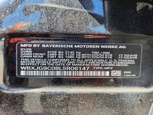 2020 BMW X1