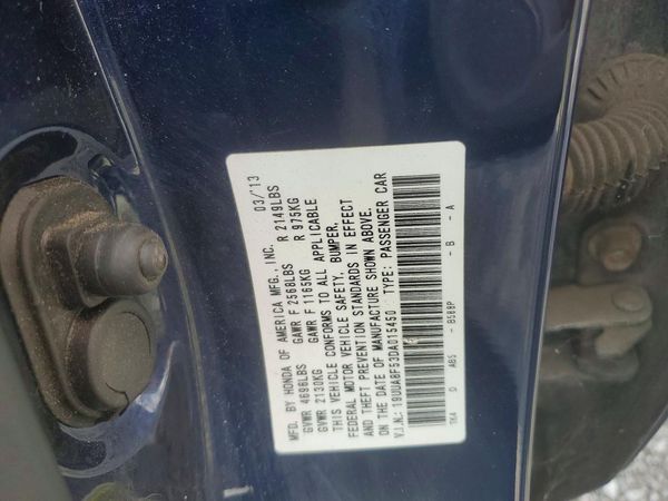 2013 ACURA TL TECH