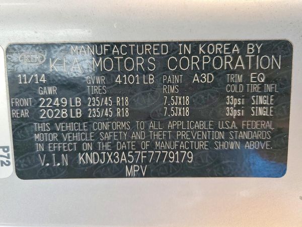 2015 KIA SOUL TOP (High)
