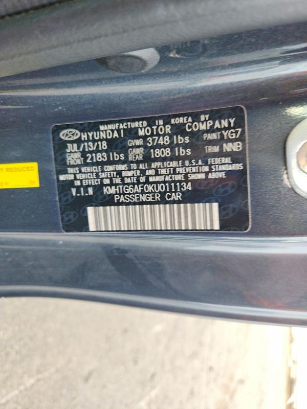 2019 HYUNDAI VELOSTER