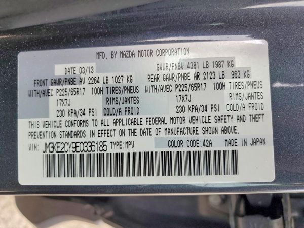 2014 MAZDA CX-5 Touring/GS