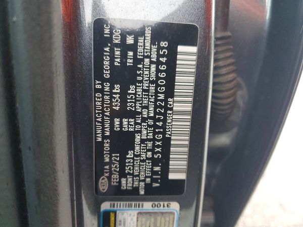 2021 KIA K5 LXS