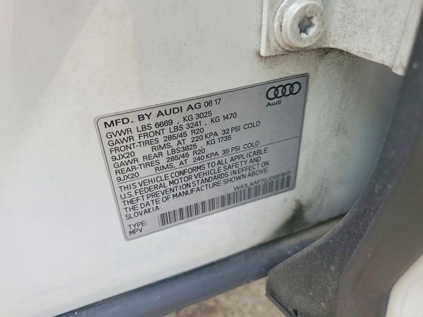 2018 AUDI Q7 quattro Premium Plus