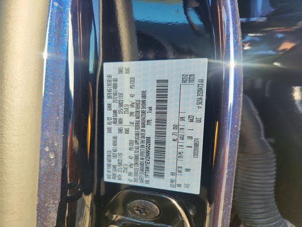 2022 FORD F150 SuperCrew