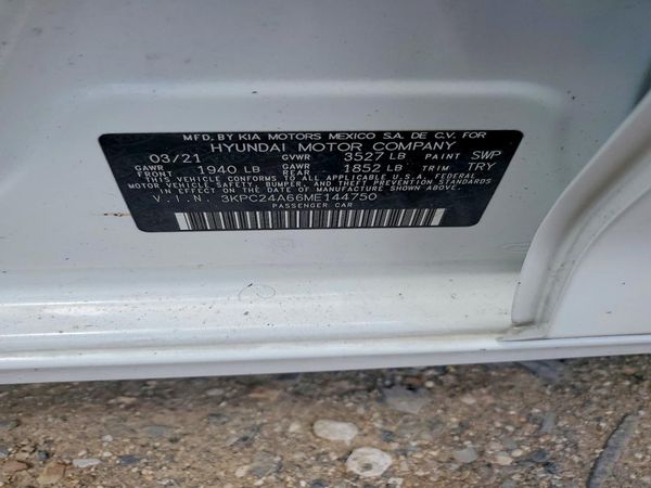 2021 HYUNDAI ACCENT