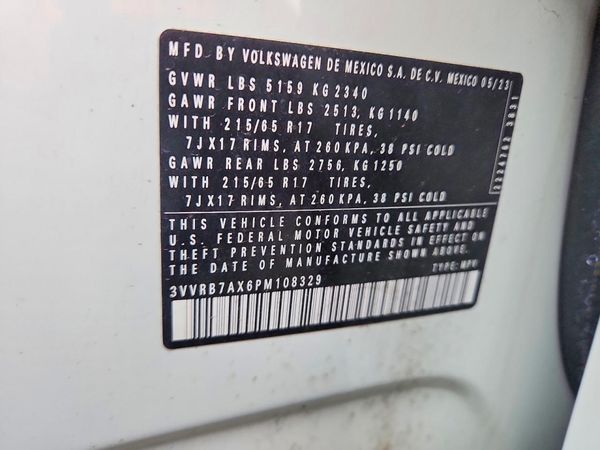 2023 VOLKSWAGEN TIGUAN