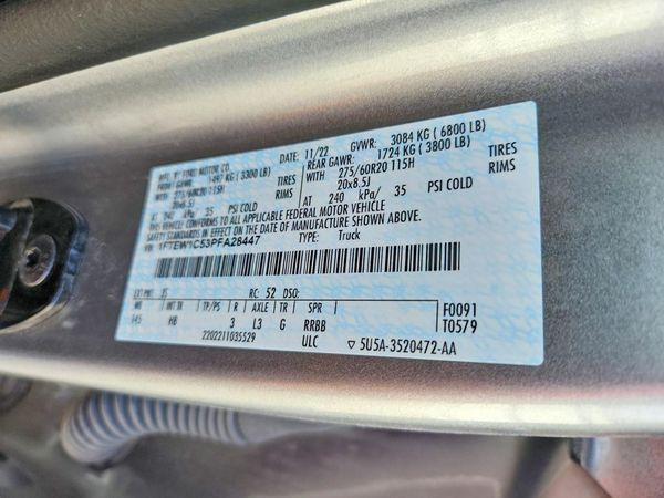 2023 FORD F150 SuperCrew
