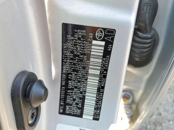 2016 TOYOTA COROLLA L/LE