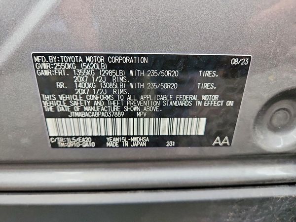 2023 TOYOTA BZ4X