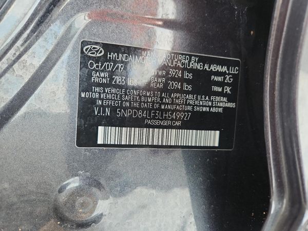 2020 HYUNDAI ELANTRA