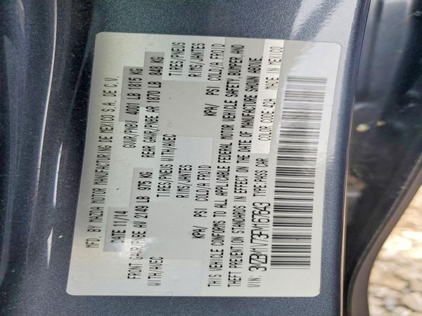 2015 MAZDA 3 Touring/GS