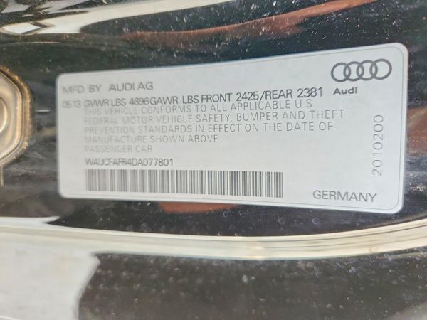 2013 AUDI A5 quattro Premium