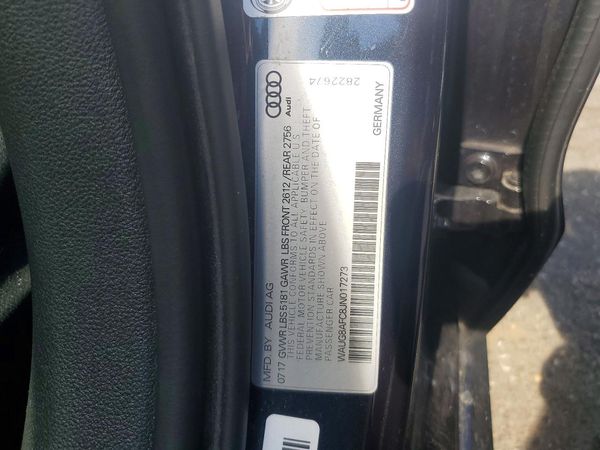 2018 AUDI A6 quattro Premium Plus