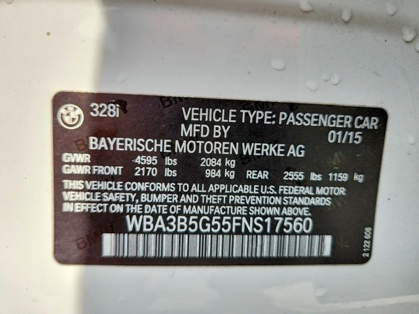2015 BMW 328 xDrive SA