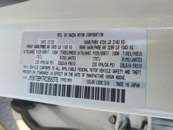2024 MAZDA CX-5 Select Package
