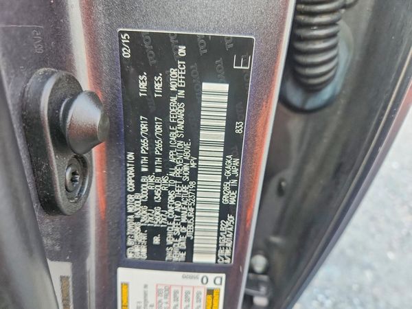 2015 TOYOTA 4RUNNER