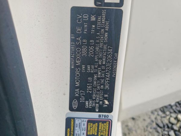 2018 KIA FORTE LX Base
