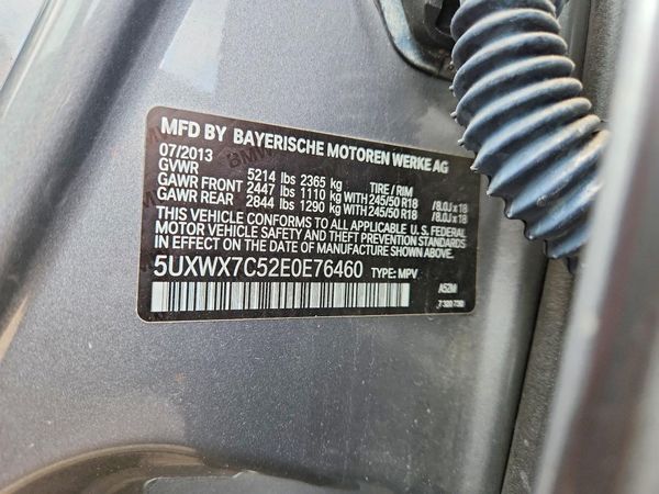 2014 BMW X3 xDrive35i