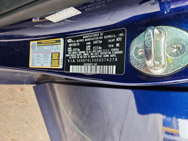 2019 KIA OPTIMA