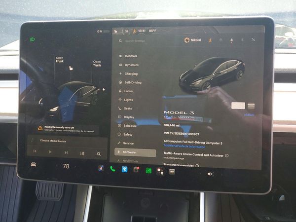 2019 TESLA MODEL 3