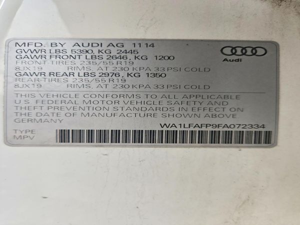 2015 AUDI Q5 Premium Plus
